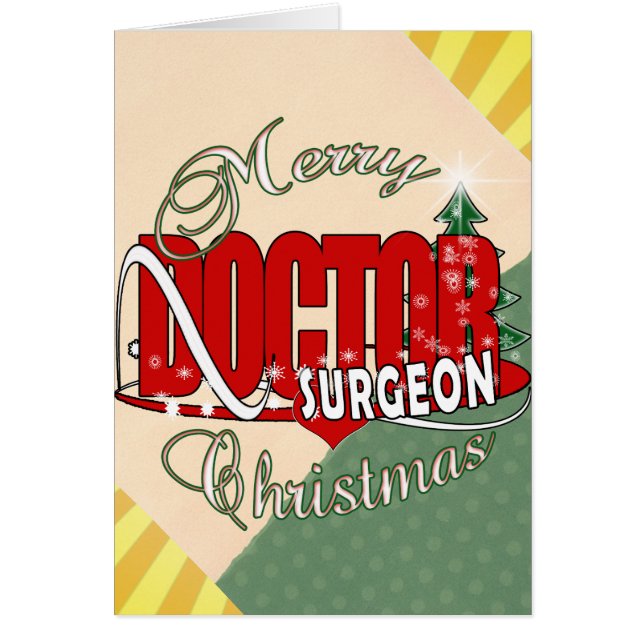 DOCTEUR DE CHIRURGIEN DE NOËL (Devant)