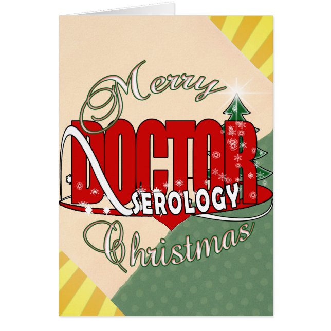 DOCTEUR DE SÉROLOGIE DE NOËL (Devant)