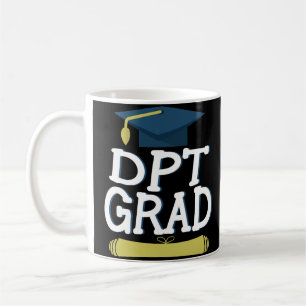 Docteur de tasse de café d'obtention du diplôme