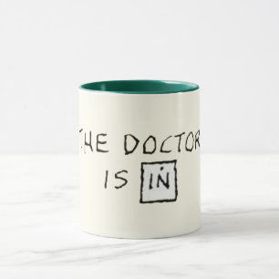 docteur en médecine jeu de mots drôle mug
