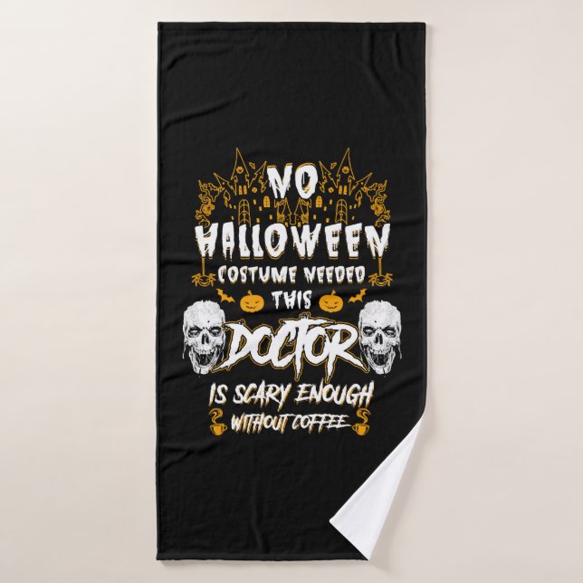 Docteur Halloween (Serviette de bain)