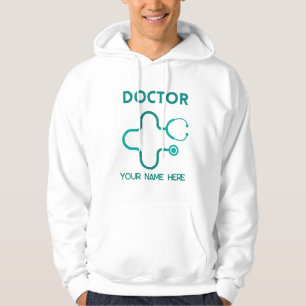 docteur, mettez votre nom dans un sweat - shirt à