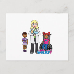 Doctor 1 postcard