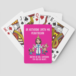 DOCTOR antistress pediatrician medical  Playing Cards