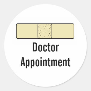 "Doctor Appointment" Calendar Stickers