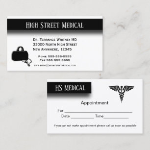Doctor Appointment Card