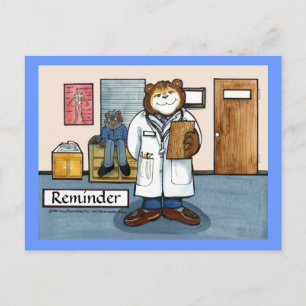 Doctor Appointment Reminder Post Card