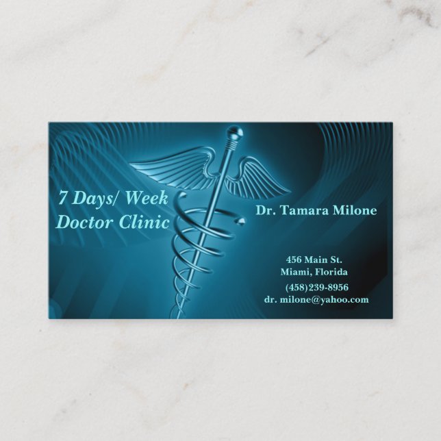 Doctor Business Card (Front)