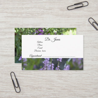Doctor business card