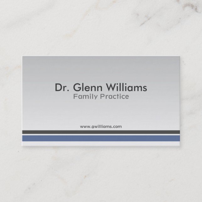 Doctor - Business Cards (Front)