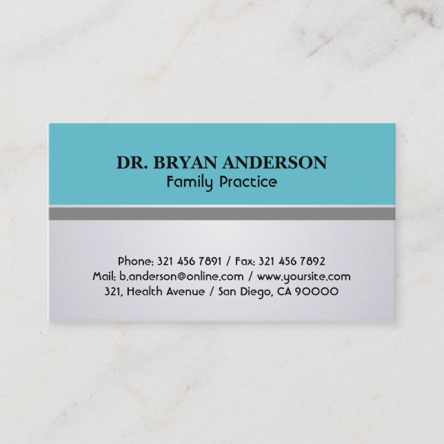 Doctor - Business Cards (Front)