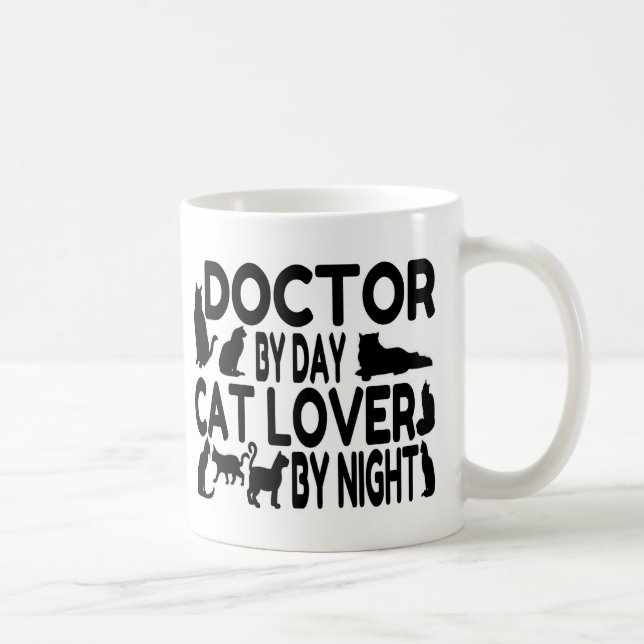 Doctor Cat Lover Coffee Mug (Right)