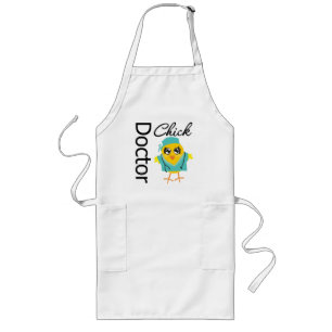 Doctor Chick Long Apron