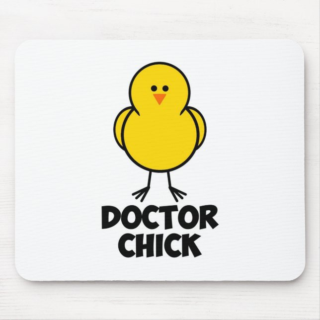 Doctor Chick Mouse Pad (Front)