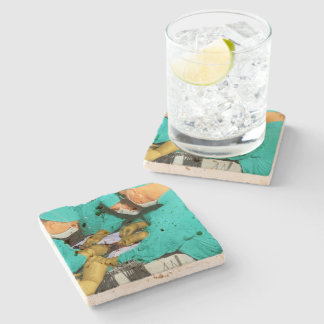 Doctor - Concentration required Stone Coaster