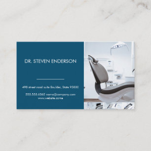 Doctor   Dental Office Chair Business Card