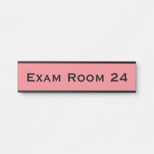 Doctor Doctor's Office Dentist Exam Room Door Sign