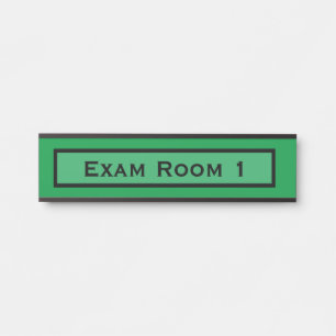 Doctor Doctor's Office Dentist Exam Room Door Sign