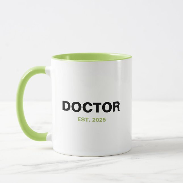 DOCTOR Est. Year Mug (Left)