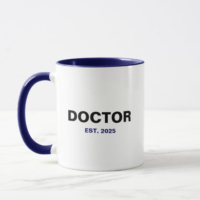 DOCTOR Est. Year Mug (Left)