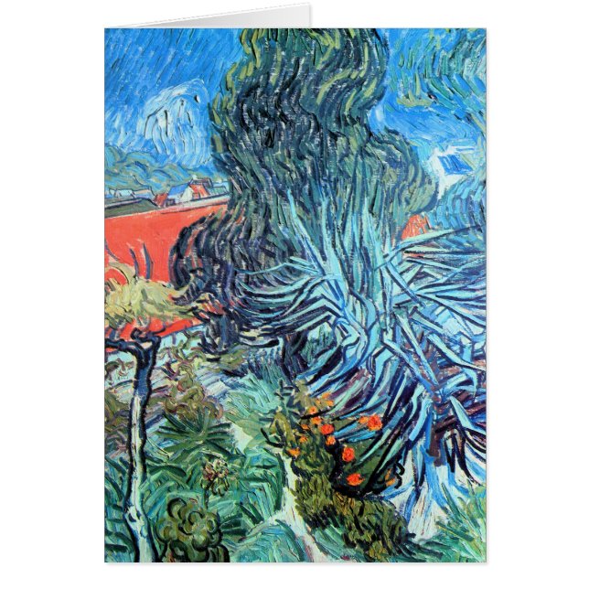 Doctor Gachet's Garden, Auvers by Vincent van Gogh (Front)