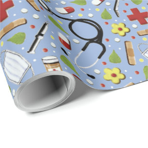 Doctor Graduation Gift Wrapping Paper