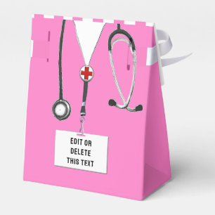 Doctor Graduation Party Favor Box