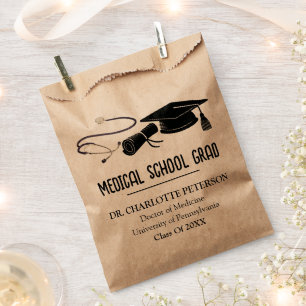 Doctor Graduation Party Goodie Favour Bag
