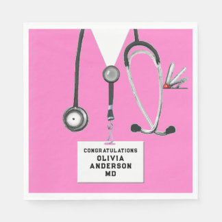 Doctor Graduation Party Napkin