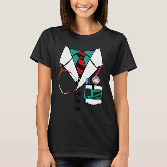 Doctor Halloween Med School Medical Students Docto T-Shirt (Front)