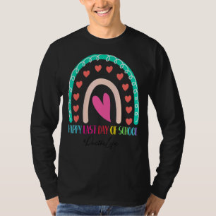 Doctor Happy Last Day School Rainbow T-Shirt