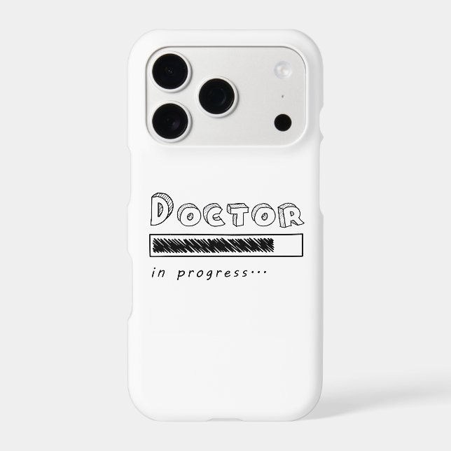 Doctor In Progress Funny Med Student Loading Bar (Back)