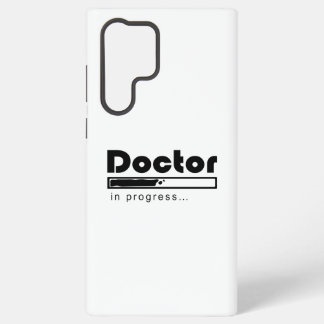 Doctor in Progress Loading Bar Funny Med Student Samsung Galaxy Case