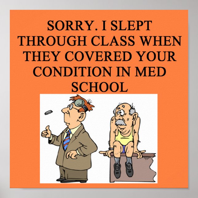 doctor joke poster (Front)
