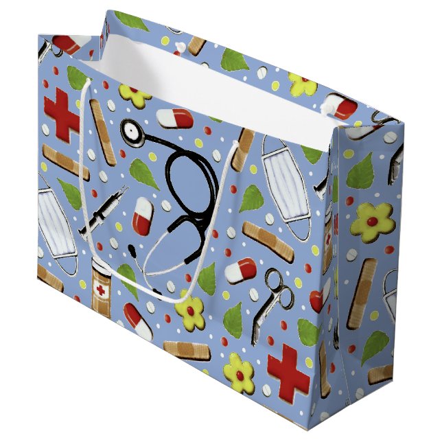 Doctor Large Gift Bag (Front Angled)
