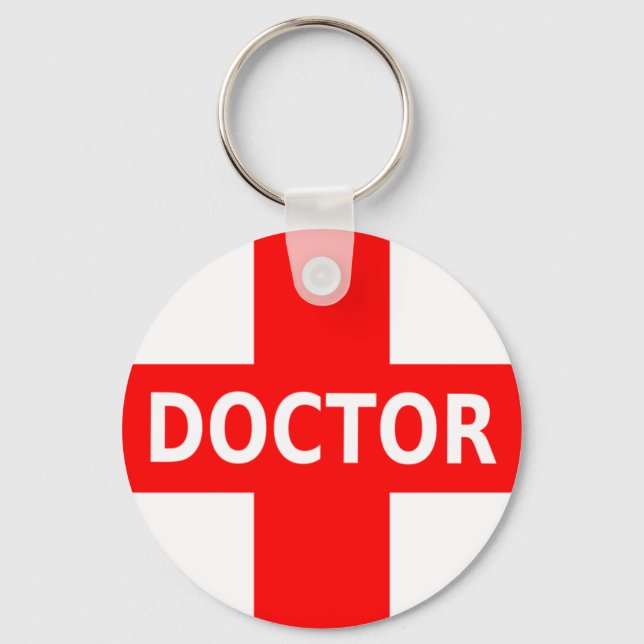 Doctor Logo Keychain (Front)
