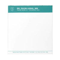 Doctor Medical Caduceus Minimalist Teal Office