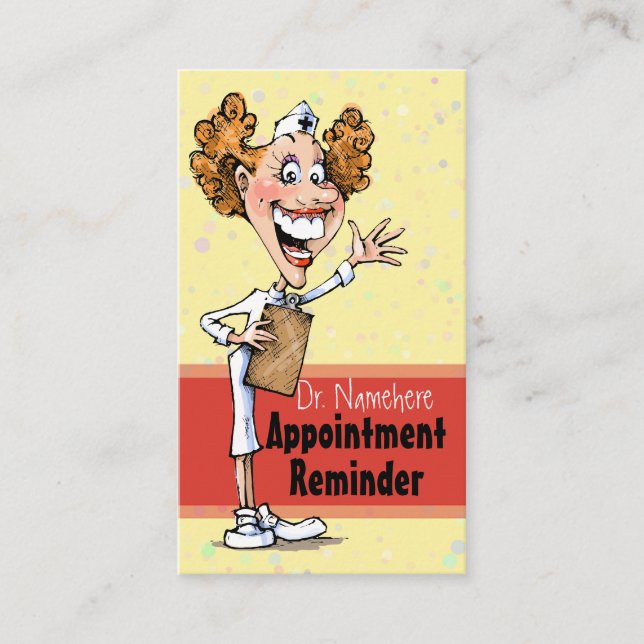 Doctor/Medical Custom appointment reminder Card (Front)