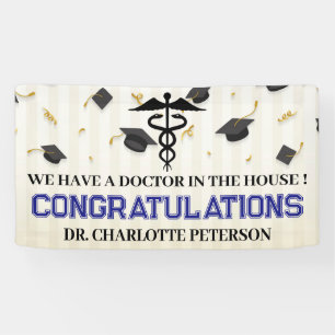 Doctor Medical School  Graduation Banner