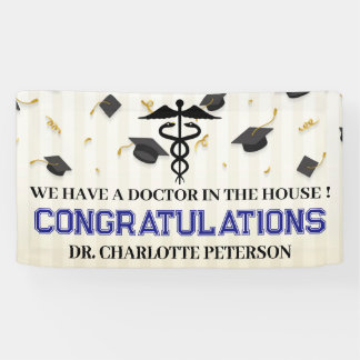Doctor Medical School  Graduation Banner