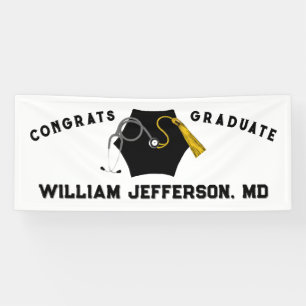 Doctor Medical School Graduation Banner