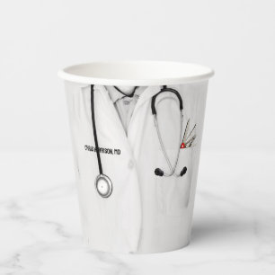 Doctor Medical School Graduation Paper Cups