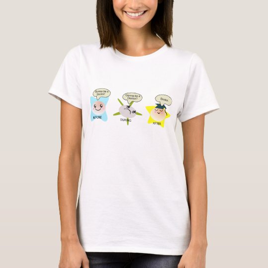 Doctor / Medical student process funny t-shirt