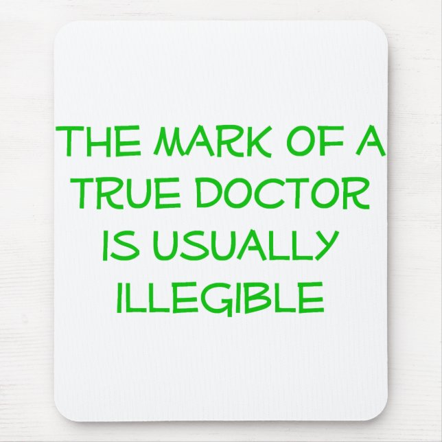 Doctor Mouse Pad (Front)