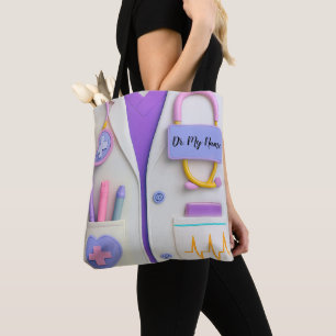 Doctor Mug Medical Themed Gift for Healthcare Prof Tote Bag