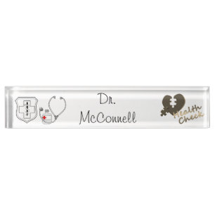 Doctor Nameplate