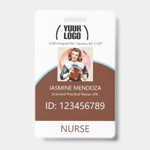 doctor nurse badges Hospital Employee Medical
