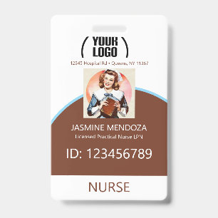 doctor nurse badges Hospital Employee Medical