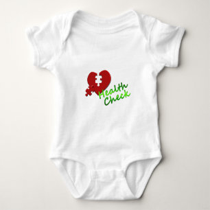 Doctor Nurse Medical Office Business Peace Love Baby Bodysuit