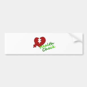 Doctor Nurse Medical Office Business Peace Love Bumper Sticker